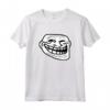 Meme Internet Troll Face Maglietta - Get your Troll on with this Classic Tee - Lightweight and Fun