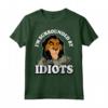 HapTiger Lion King Scar Hyenas Surrounded By Idiots Maglietta - Officially Licensed Apparel for Fans