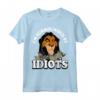 HapTiger Lion King Scar Hyenas Surrounded By Idiots Maglietta - Officially Licensed Apparel for Fans