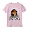 HapTiger Lion King Scar Hyenas Surrounded By Idiots Maglietta - Officially Licensed Apparel for Fans