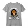 HapTiger Lion King Scar Hyenas Surrounded By Idiots Maglietta - Officially Licensed Apparel for Fans