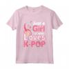 K-Pop Corea del Sud - Maglietta Kpop Coreano Asiatico Bubble Tea Kawaii - Regalo per Amanti della Cultura Coreana