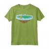 Flat Earth Ice Wall Sun Moon Funny Conspiracy Theory Gift Maglietta - Unique Apparel for Flat Earth Believers and Space Enthusiasts