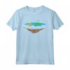 Flat Earth Ice Wall Sun Moon Funny Conspiracy Theory Gift Maglietta - Unique Apparel for Flat Earth Believers and Space Enthusiasts