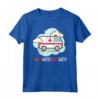 Carino Ambulanza per Bambini Maglietta - Wee Woo Wee Woo Camion Ambulance - Ideale per Regalo di Compleanno e Natale