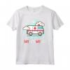 Carino Ambulanza per Bambini Maglietta - Wee Woo Wee Woo Camion Ambulance - Ideale per Regalo di Compleanno e Natale