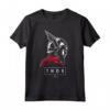 HapTiger Thor Ragnarok God of Tonal Street View Maglietta - Official Marvel Apparel for Fans - Unique Design T-shirt
