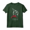 HapTiger Thor Ragnarok God of Tonal Street View Maglietta - Official Marvel Apparel for Fans - Unique Design T-shirt