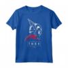 HapTiger Thor Ragnarok God of Tonal Street View Maglietta - Official Marvel Apparel for Fans - Unique Design T-shirt