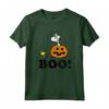 Arachidi Halloween Snoopy Woodstock BOO! Maglietta - Licenza Ufficiale HapTiger - Ideale per Halloween e Fan di Snoopy