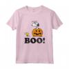Arachidi Halloween Snoopy Woodstock BOO! Maglietta - Licenza Ufficiale HapTiger - Ideale per Halloween e Fan di Snoopy