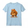 Orso Cartone Animato Divertente Scontroso - Maglietta Unica per Fan dei Fumetti - Acquista Online!