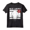 HapTiger Big Hero 6 Baymax Block Maglietta - Officially Licensed Apparel for Fans - Buy Baymax Shirt Online Now