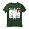HapTiger Big Hero 6 Baymax Block Maglietta - Officially Licensed Apparel for Fans - Buy Baymax Shirt Online Now