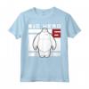 HapTiger Big Hero 6 Baymax Block Maglietta - Officially Licensed Apparel for Fans - Buy Baymax Shirt Online Now