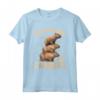 Capibara Capybara Capy Maglietta - Abbigliamento Divertente per Amanti dei Roditori - Ideale come Regalo