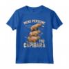 Capibara Capybara Capy Maglietta - Abbigliamento Divertente per Amanti dei Roditori - Ideale come Regalo