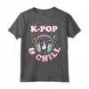 K-Pop Corea del Sud - Maglietta Asiatica Kawaii per Amanti della Musica Coreana - Ideale per Fan di Boyband e K-Drama