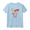 Ed, Edd n Eddy Three Heads Maglietta - Officially Licensed HapTiger Merchandise - Cartoon Character Tee