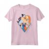 HapTiger Lola Bunny Grid Maglietta - Official Space Jam 2 Merchandise for Fans of LeBron James and Looney Tunes