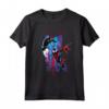 HapTiger Spider-Man Across the Spider-Verse Miles and Gwen Maglietta - Official Merchandise for Boys, Girls, Men, Women - Glitch Design