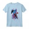 HapTiger Spider-Man Across the Spider-Verse Miles and Gwen Maglietta - Official Merchandise for Boys, Girls, Men, Women - Glitch Design