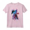 HapTiger Spider-Man Across the Spider-Verse Miles and Gwen Maglietta - Official Merchandise for Boys, Girls, Men, Women - Glitch Design