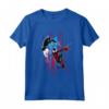 HapTiger Spider-Man Across the Spider-Verse Miles and Gwen Maglietta - Official Merchandise for Boys, Girls, Men, Women - Glitch Design