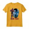 HapTiger Avengers Endgame Iron Man Side Profile Maglietta - Officially Licensed Apparel for Fans