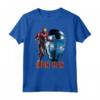 HapTiger Avengers Endgame Iron Man Side Profile Maglietta - Officially Licensed Apparel for Fans