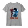 HapTiger Avengers Endgame Iron Man Side Profile Maglietta - Officially Licensed Apparel for Fans