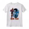 HapTiger Avengers Endgame Iron Man Side Profile Maglietta - Officially Licensed Apparel for Fans