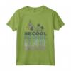 HapTiger Frozen 2 Olaf Be Cool Text Stack Maglietta - Official Disney Licensed Apparel for Fans