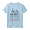 HapTiger Frozen 2 Olaf Be Cool Text Stack Maglietta - Official Disney Licensed Apparel for Fans