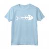 Dead Fish | Lische di pesce | Top di pesce Maglietta - Stile Unico per Appassionati di Pesca - Ideale per Vacanze e Abbigliamento Casual