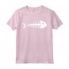 Dead Fish | Lische di pesce | Top di pesce Maglietta - Stile Unico per Appassionati di Pesca - Ideale per Vacanze e Abbigliamento Casual