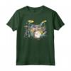 L'arte astratta Tamburi Musicista Banda Musicale Trono Drums Maglietta - Regalo Batterista - Il Ritmo del Battito RLRR LRLL