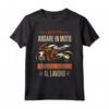 Motociclista Maglia Uomini Papa - Divertente Maglietta con Tema Moto - Regalo per Motociclista - Vivi per guidare, guida per vivere