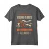 Motociclista Maglia Uomini Papa - Divertente Maglietta con Tema Moto - Regalo per Motociclista - Vivi per guidare, guida per vivere