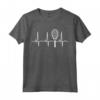 Maglia Tennis Heartbeat - Regalo per il Tennista - T-Shirt Unica con Racchetta da Tennis - Acquista Online!