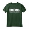 Pugilato Fight Hard Finish Forte - Citazione Regalo Maglietta - Ideale per Appassionati di Boxe e Insegnanti - Regalo per Amanti del Pugilato