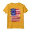 Tattered Grunge Flag of United States Maglietta - Vintage USA Flag Tee for Patriotic Americans - Buy Distressed American Flag Shirt Online