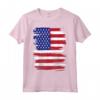 Tattered Grunge Flag of United States Maglietta - Vintage USA Flag Tee for Patriotic Americans - Buy Distressed American Flag Shirt Online