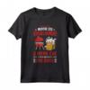 Divertente Barbecue & Birra Griglia Regali BBQ Papà Maglietta - Ideale per gli Appassionati della Grigliata e della Cottura alla Griglia