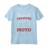 Moto Ti Rende Felice - Maglietta per Motociclisti e Biker - Regalo per Uomini e Donne