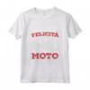 Moto Ti Rende Felice - Maglietta per Motociclisti e Biker - Regalo per Uomini e Donne