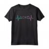 Camicia da Gioco - Regali per Videogiocatori - Maglietta Gamer Heartbeat - Ideale per Compleanno o Natale