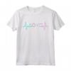 Camicia da Gioco - Regali per Videogiocatori - Maglietta Gamer Heartbeat - Ideale per Compleanno o Natale