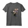 HapTiger Velociraptor Tears Through Maglietta - Officially Licensed Dinosaur Apparel 14JPRK021