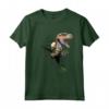 HapTiger Velociraptor Tears Through Maglietta - Officially Licensed Dinosaur Apparel 14JPRK021